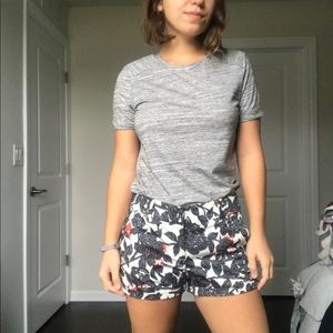Patterned Ann Taylor shorts